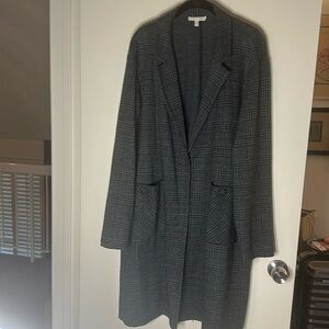 Anthropologie Harlyn Longline Blazer Tweed, 2X RARE COLORWAY